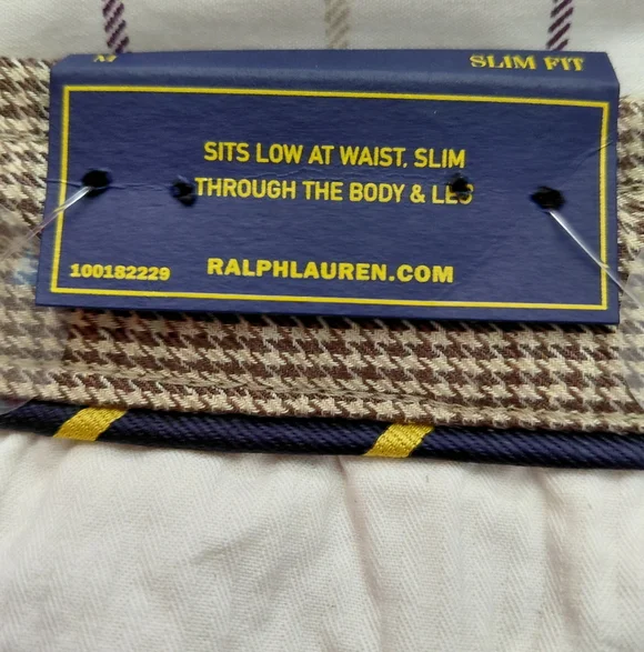 NWT - Polo Ralph Lauren Men Tailored Slim Fit, Medium - Picture 6 of 11